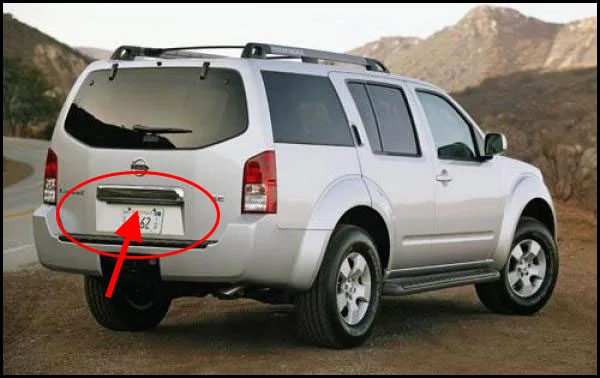 AUTONET камера заднего вида для Nissan Pathfinder R51 Хэтчбек 2008/ночное видение/камера заднего вида/камера резервного копирования/камера номерного знака
