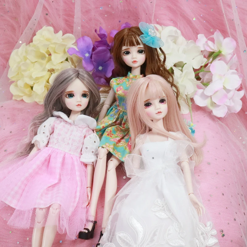 BJD SD кукла девочка игрушка 1/6 Кукла Макияж вручную blyth подарок для DIY BJD|Куклы| |