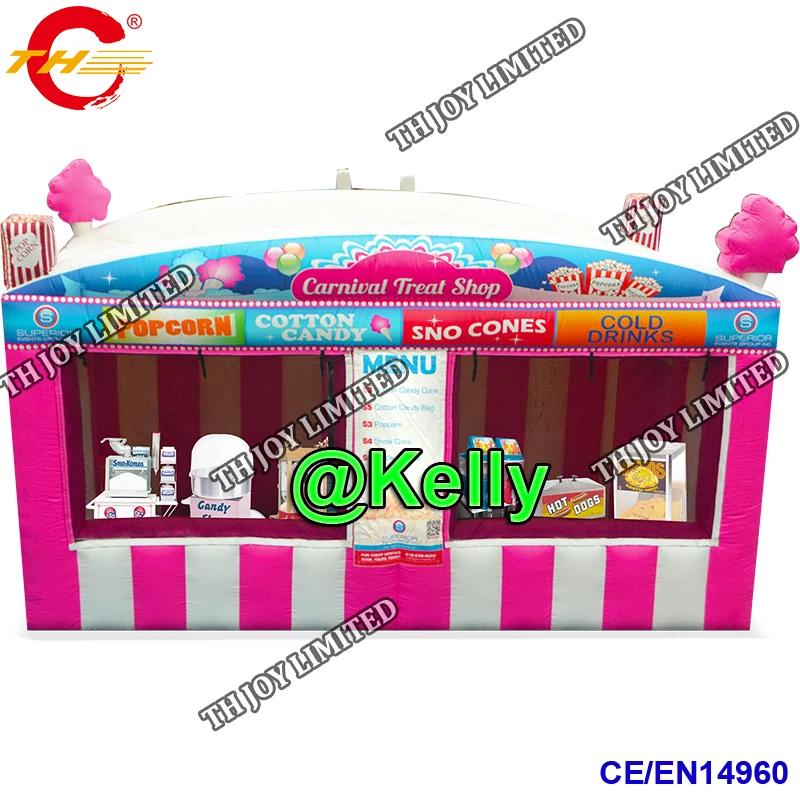 Бесплатная доставка надувная концессионная палатка для продажи коммерческая