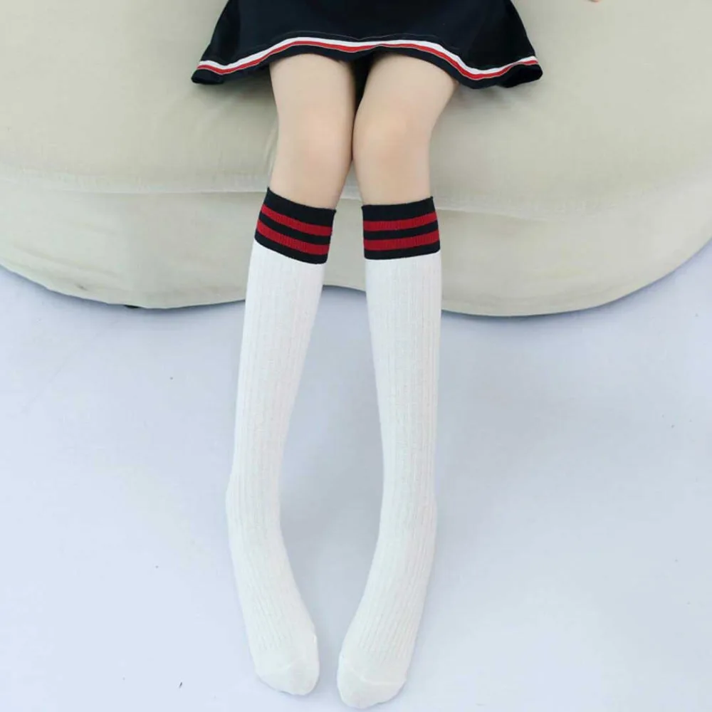 5 пар детских носков для школьной формы маленьких девочек детские хлопковые