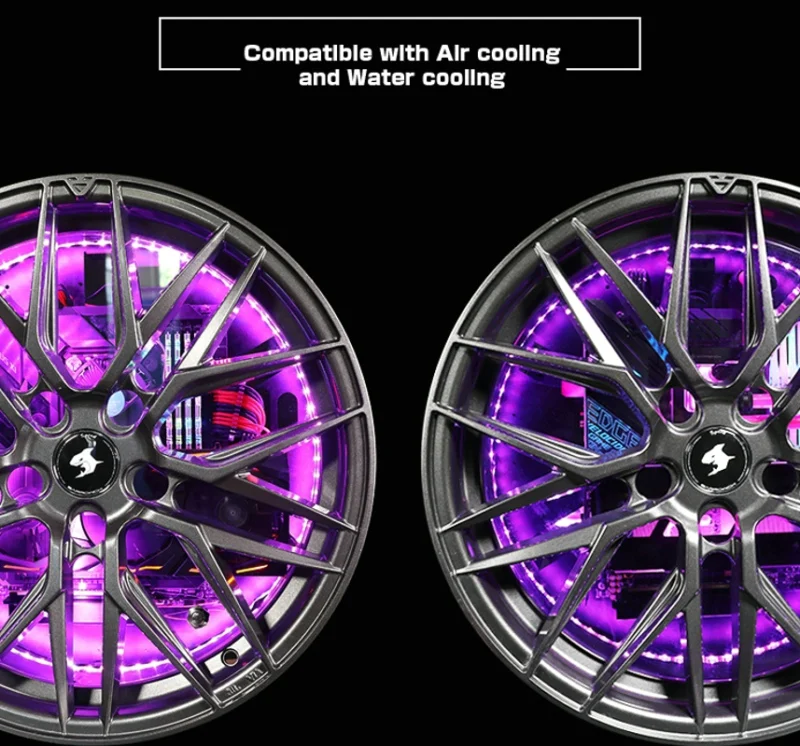 Barrowch FBHBS-01 New Speed Series Limited Wheel Hub Concept Cases Global Limited Edition Special Case Tempered Glass