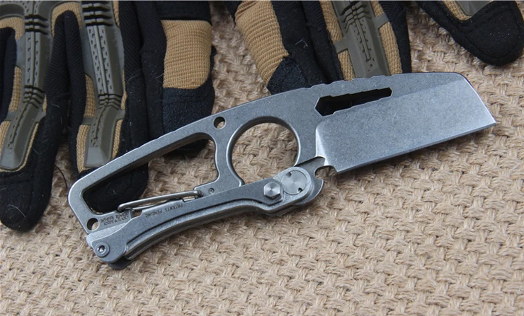 Высокое качество 61HRC CPM-S35VN Порошковая сталь лезвие S35VN ручка карманный нож Тактический походный ключ нож Открытый выживания EDC инструмент