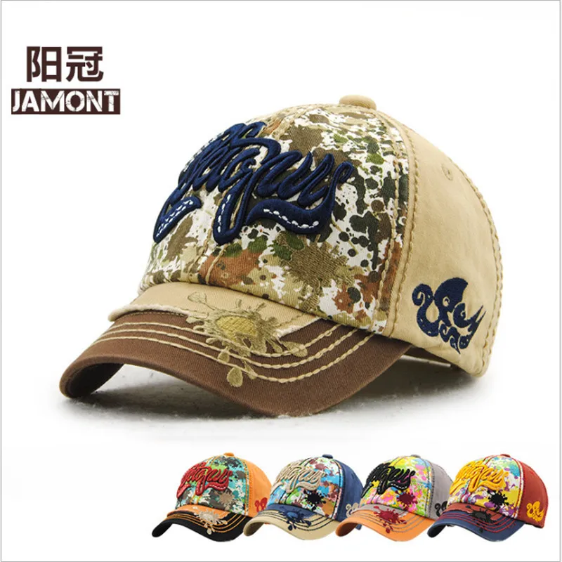 Мода письмо Вышивка Бейсбол Кепки для детей хлопок snapback S Открытый Sunhats козырек s