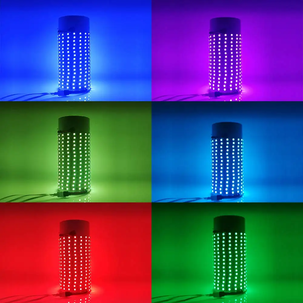 Светодиодная лента RGB LED 5050 SMD 2835 гибкая полоса 5 м 10 15 М диод DC 12 В + пульт