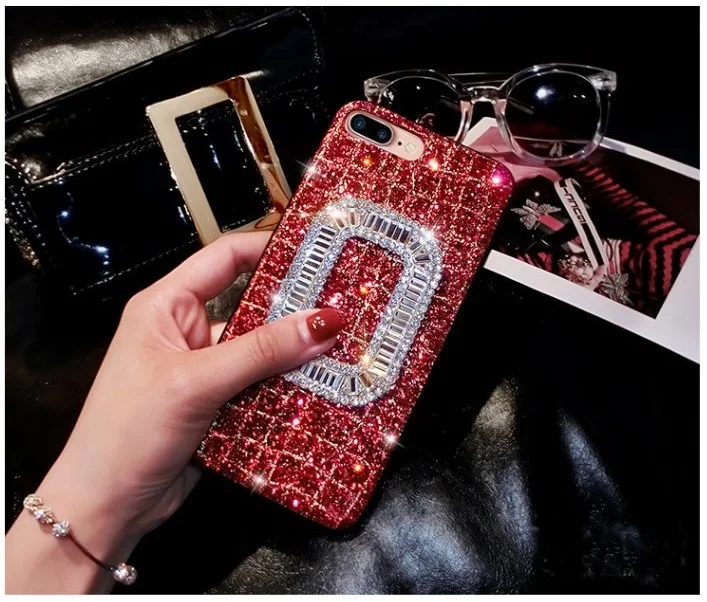 Горный хрусталь чехол для iPhone XR XS MAX X 8 7 6 Plus 5S SE Galaxy A8 S9 S8 плюс Примечание леди