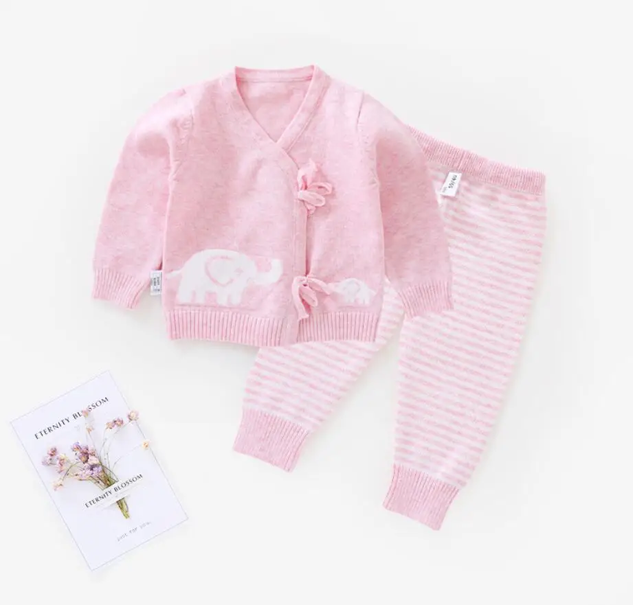 2 шт./компл. весенне-осенняя одежда унисекс для маленьких мальчиков и девочек