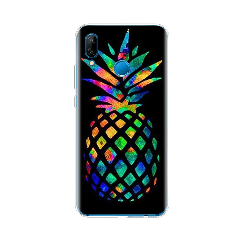 NO.45 Чехол для huawei P20 LITE, чехол для huawei p20 pro, чехол на заднюю панель, силиконовый 360, полностью защитный чехол P 20, прозрачный - Цвет: NO.45