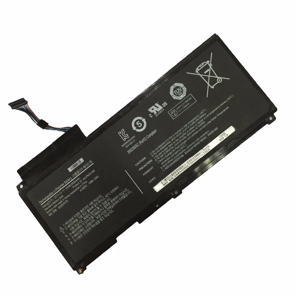 11 1 V 61Wh новый оригинальный AA-PN3VC6B Аккумулятор для ноутбука Samsung QX410-J01 QX310 QX412 BA43-00270A |
