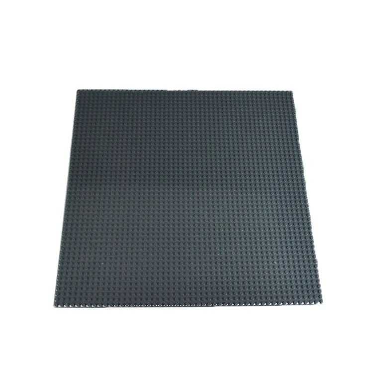 50x50 dark grey 5 шт./лот kennie "сделай сам", здание Мпц блоки маленького размера Идущие вместе с Hi-Tech аксессуары техника Панель ручка с пластинчатым основанием пластины 50x50 № 3812 - Цвет: 50x50 dark grey