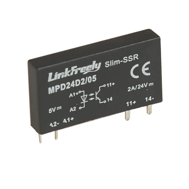 MPD24D2/05 4 контактный релейный модуль микронапряжения PCB 5 в постоянного тока на