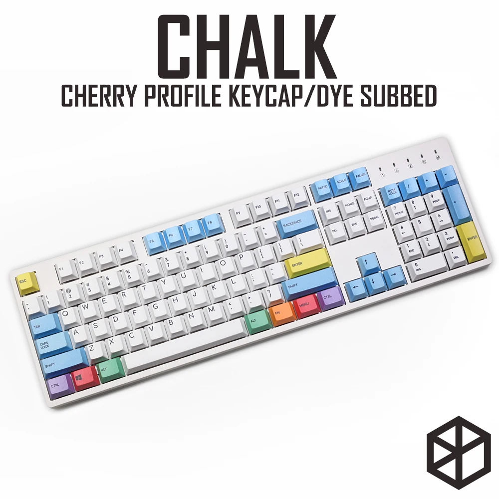 Вишневый профиль краситель Sub Keycap набор ПБТ пластиковый мел карандаш для