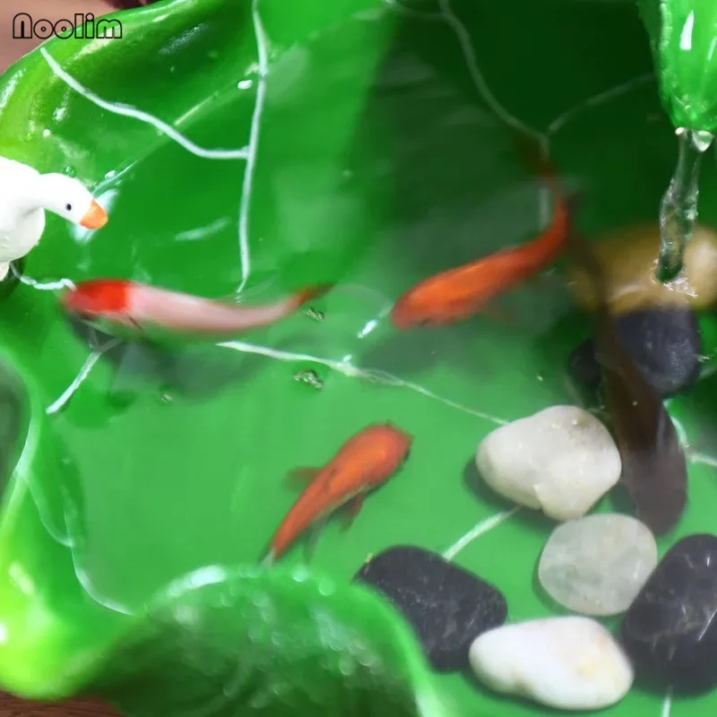 Настольный фэн шуй Лотос украшения для водяного фонтана бонсай увлажняющий