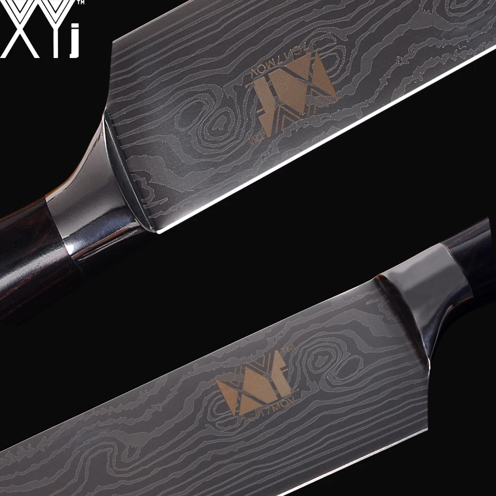 XYj Нержавеющая сталь Пособия по кулинарии Ножи высокое углеродный острый лезвие