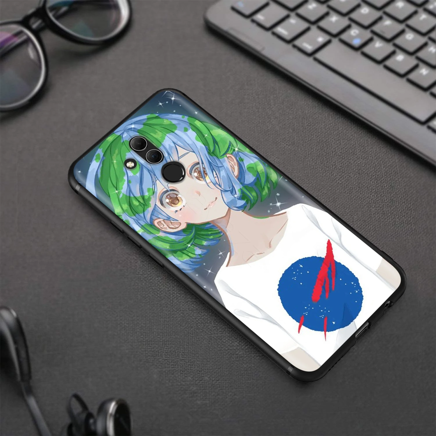 Аниме Чехол Lavaza Earth Chan для Huawei P30 P20 P10 P9 P8 Mate 20 10 Pro Lite P Smart 2017 | Мобильные телефоны и
