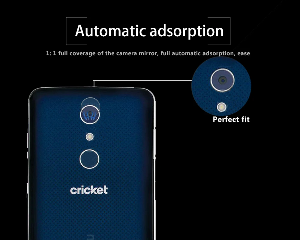 Подлинная 2.5D Защитная пленка для задней камеры из закаленного стекла ZTE Blade X Max 6 0