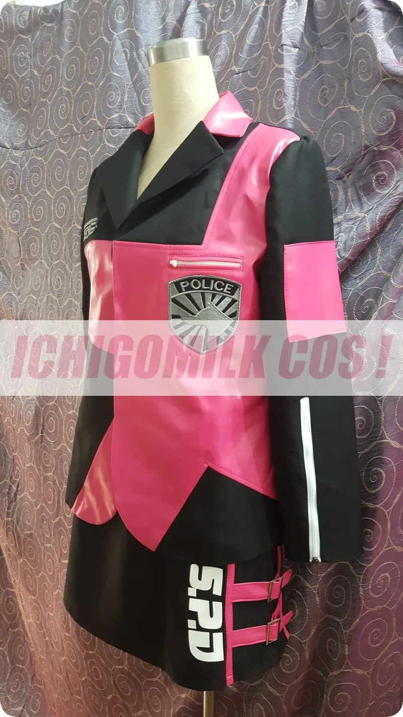 Tokusou Sentai Dekaranger Косплей Костюм Koume Kodou/Deka розовое платье костюм для косплея, костюм игра японский