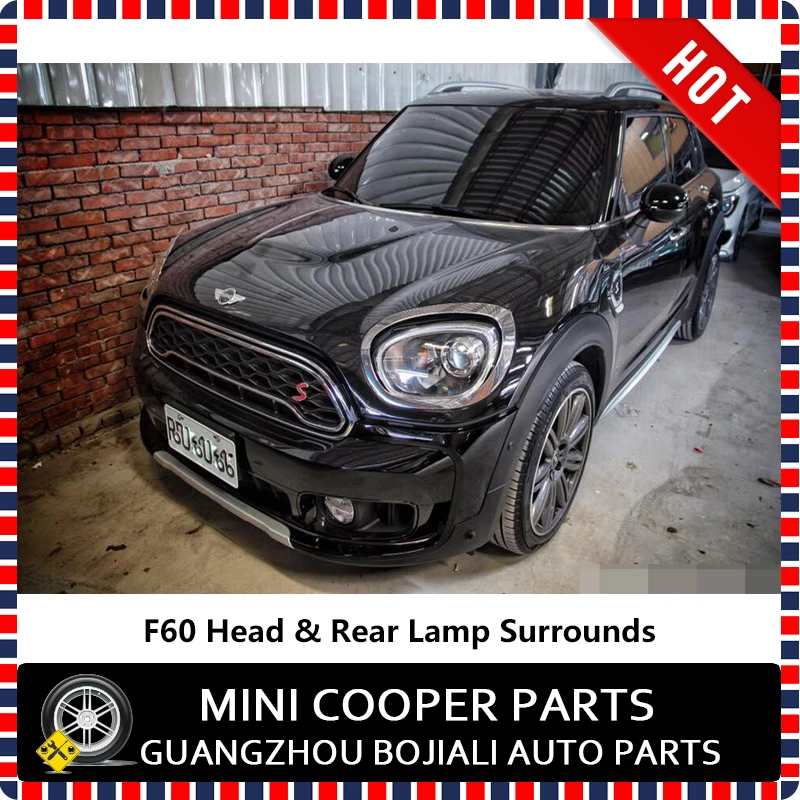Фирменная Новинка ABS Пластик mini countryman F60 только черный Цвет задние фонари+ повязка для головы лампы диски окружает покрытие thinline(4 шт./компл