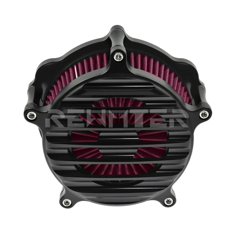 Фильтр для очистки воздуха мотоцикла CNC Harley XL Sportster 91-17 Touring Street Glide 08-18 Softail 00-15 FXSBSE