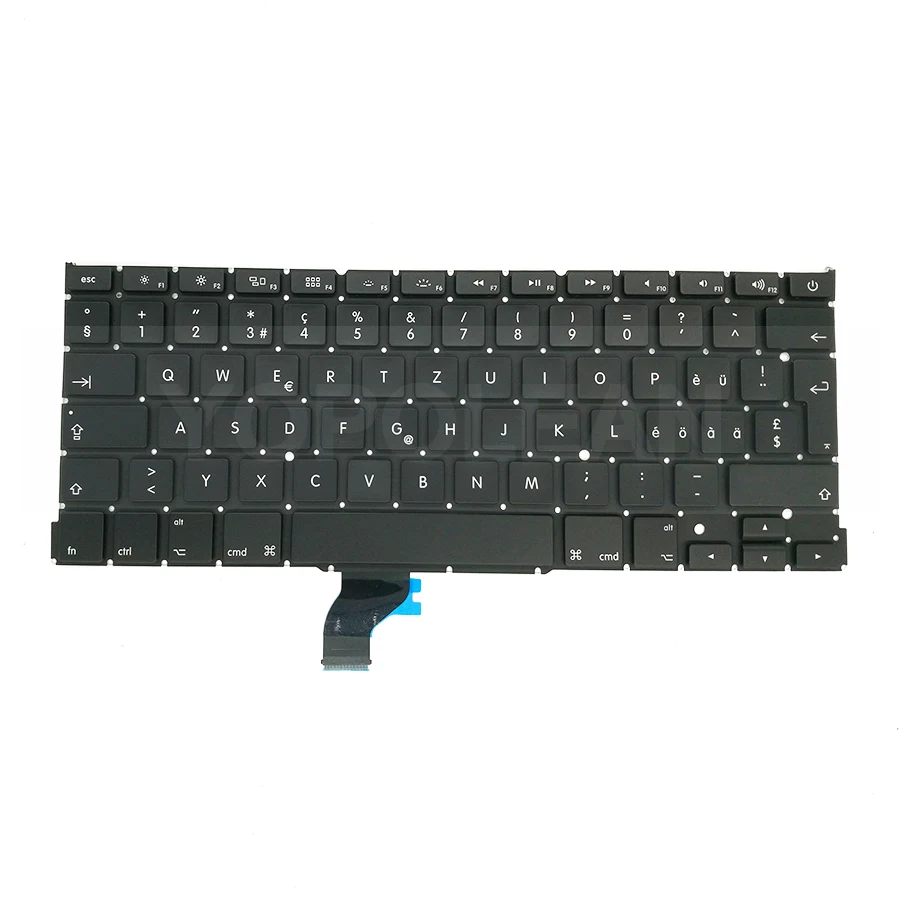 Новая швейцарская клавиатура для Macbook Pro Retina 13 дюймов A1502 2013 2014 2015 EMC2678 EMC2875