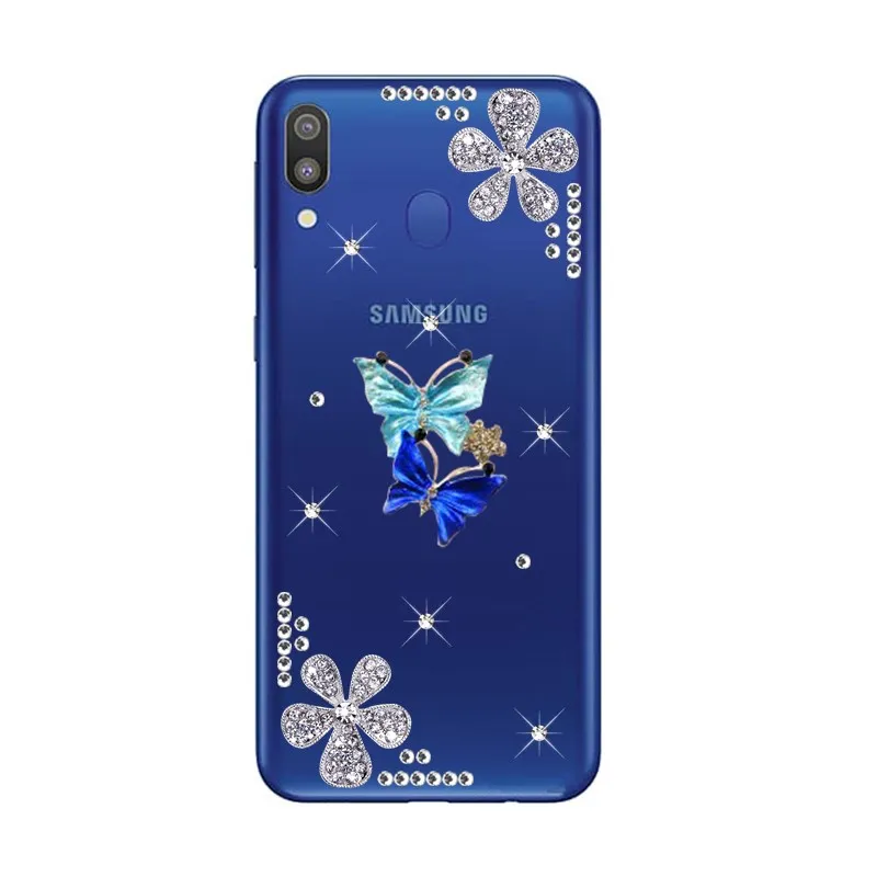 Чехол для Samsung Galaxy S10 A6 Plus A7 2018 A5 A3 2017 A20E A10 A21s A30 A40 A50 M31 A51 чехол телефона с бабочками
