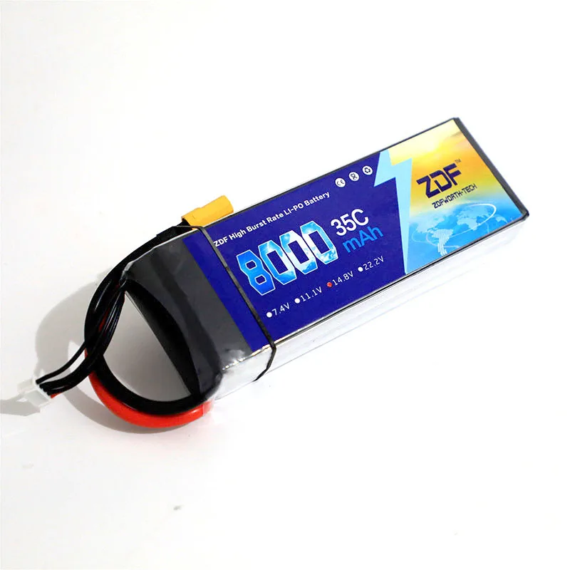 Аккумулятор Lipo ZDF 14 8 в 8000 мАч 35C-70C | Игрушки и хобби