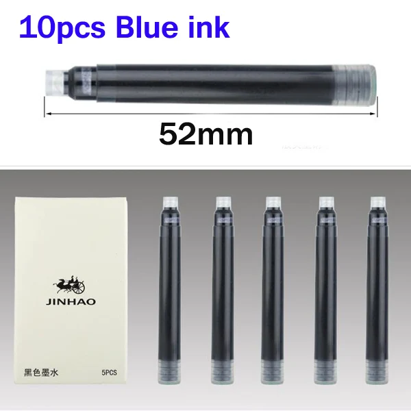 INK Jinhao X450 авторучка 18KGP 0.7 мм широкий перо без пенал школьные канцелярские принадлежности 21 стилей Розовый и золотой - Цвет: INK