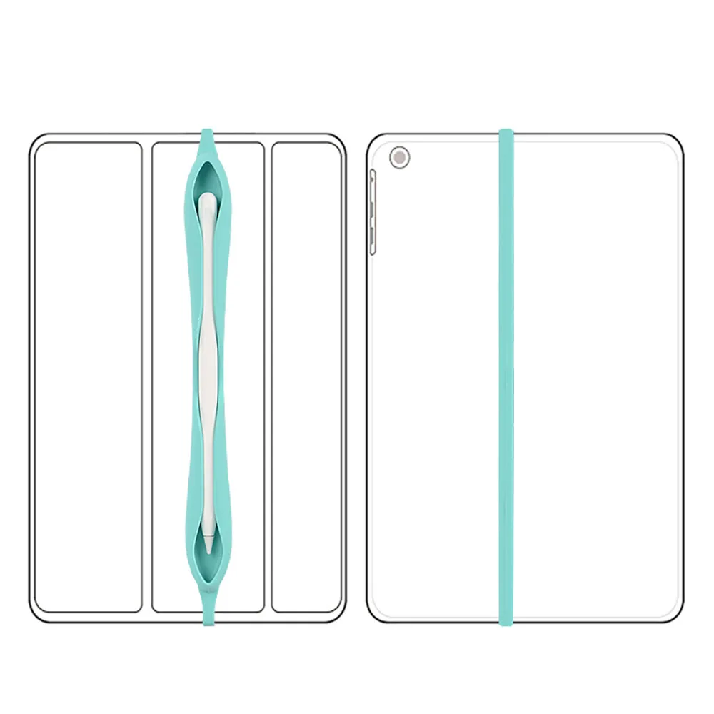 Силиконовый чехол для Apple Pencil 2-го поколения Чехол iPad 2 1 держатель с ремешком