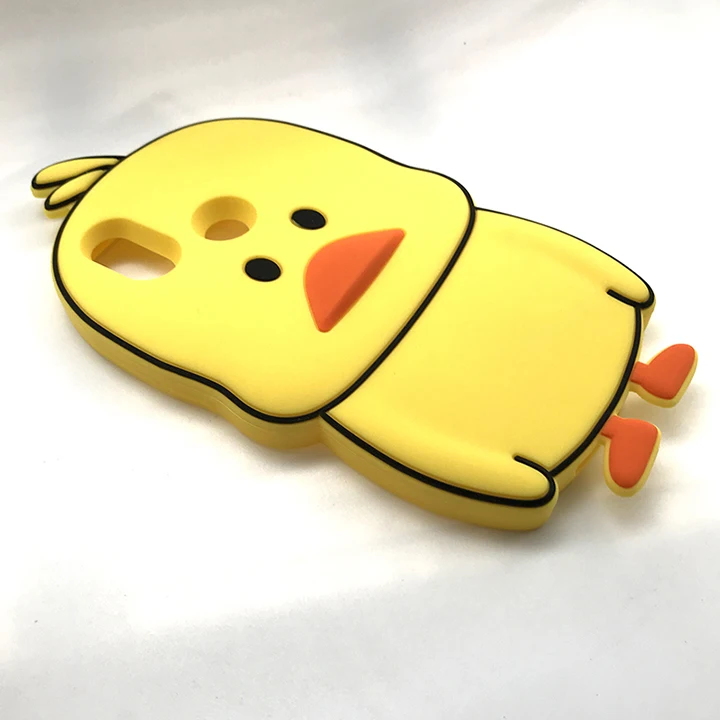 Милый силиконовый чехол с 3D рисунком для Xiao mi 8 Lite mi 8 mi A2 6X S2 чехол s Duck желтый с ремешком чехол для телефона красный mi Note 7 5 Pro