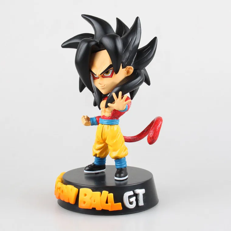 Экшн-фигурки Akira Toriyama Dragon Ball GT Freeza friezsuper Saiyan 4 Son Goku Gokou Gotenks Majin Buu Cute 15 см 5 шт. - купить