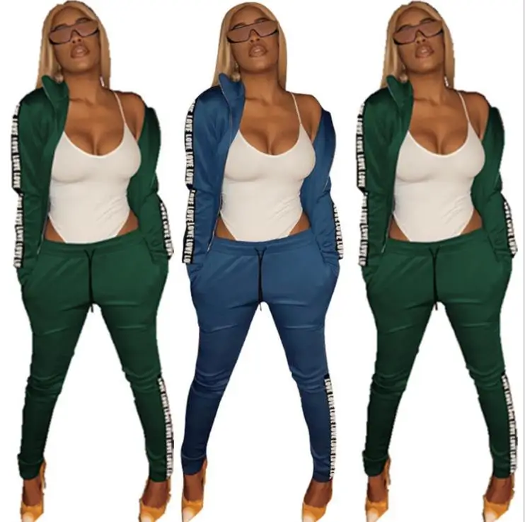 Женский повседневный комплект из 2 предметов однотонный топ с длинными рукавами