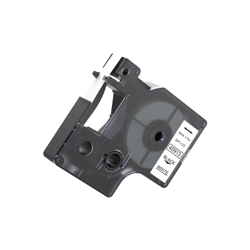 1 шт. многоцветная этикетка кассета для DYMO D1 40913 черный на белом 9 мм * 7 м