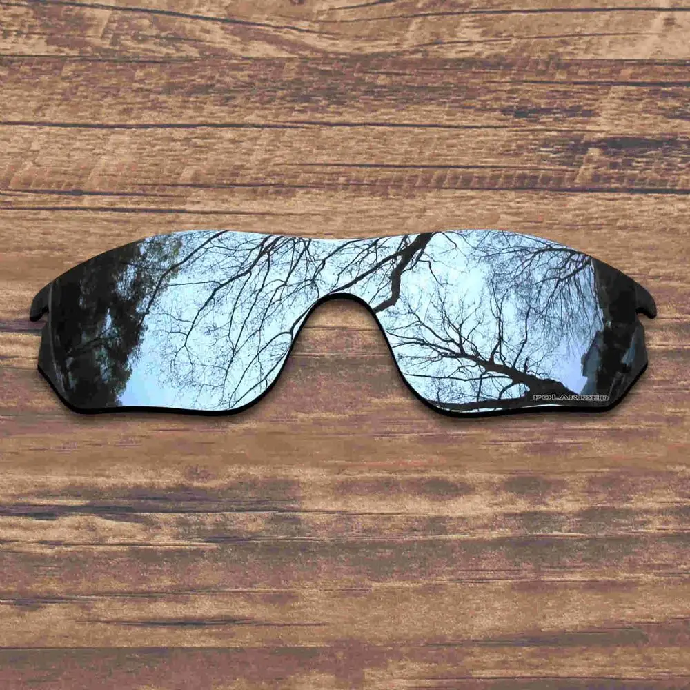 ToughAsNails сопротивление коррозии морской воды замена поляризованных линз для Oakley Radarlock, края солнцезащитные очки-несколько вариантов - Цвет линз: Metallic Silver