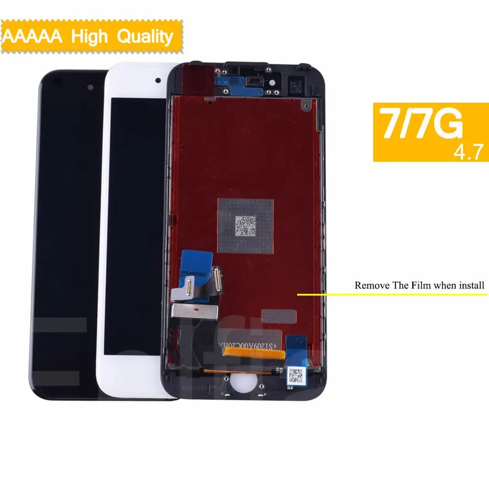 10 шт./лот для iphone 7 7G Полный ЖК дисплей сенсорный экран дигитайзер панель Pantalla