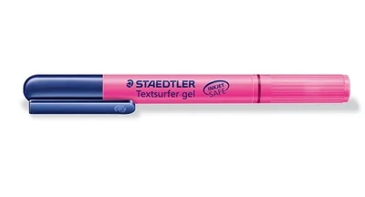 Красный Staedtler твердый хайлайтер 264 офисный гель для чтения желе карандаш студенческий знак вращающаяся помада маркер для рисования - Цвет: Красный
