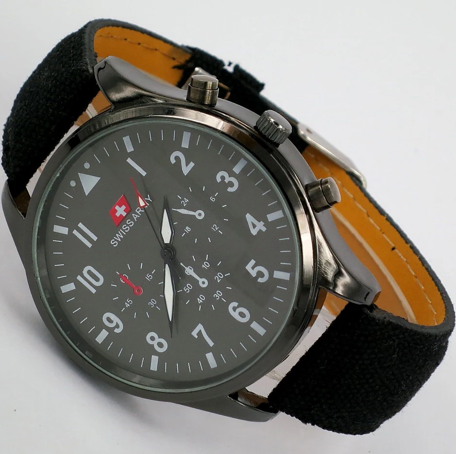 Luxury men's quartz watch men top brand luxury wristwatches famous name the fashion swiss designer sport boys black army watches |