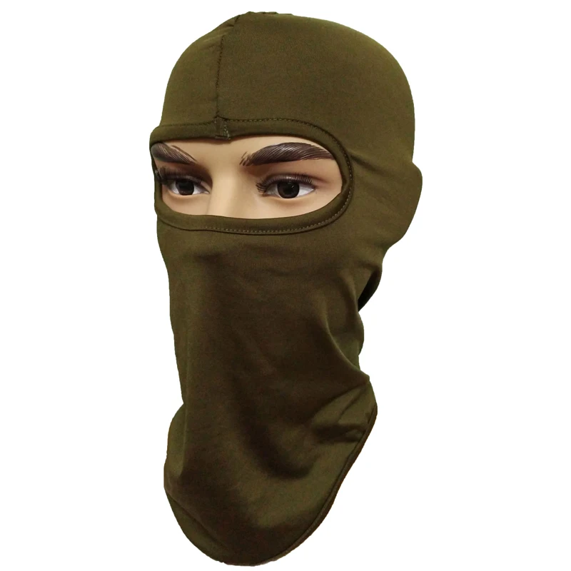 C-11 Новинка, Полнолицевая маска, 3 отверстия, вязаная шапка зима, растягивающаяся Снежная маска, шапочка, шапка, новинка, Черные Теплые маски для лица - Цвет: C-11