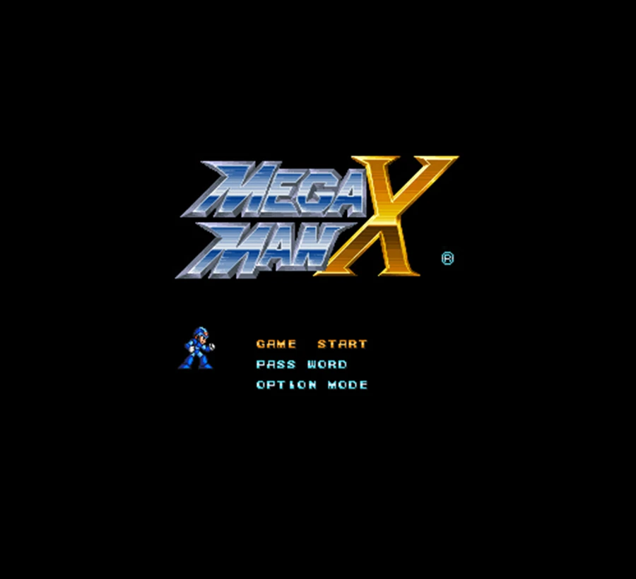 Megaman x 16 бит NTSC большой серый карточная игра для США Версия игры игрок