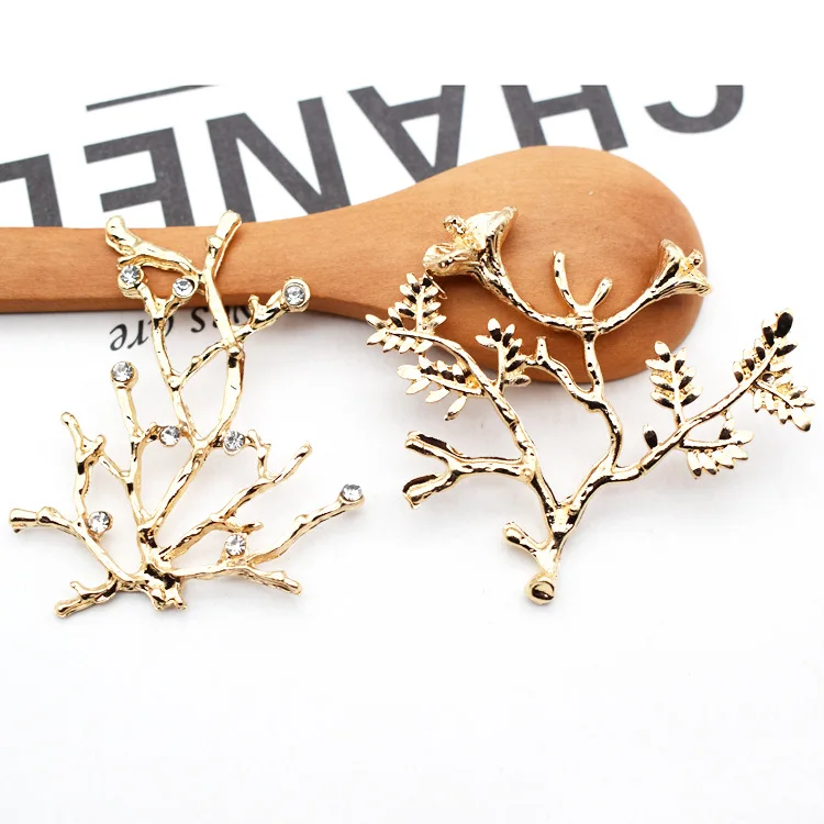 50 шт. металлические подвески в виде дерева|Шармы| |