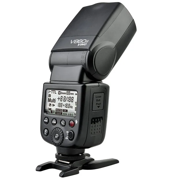 Godox VING V860N Kit Speedlite i TTL Flash литий ионная аккумуляторная батарея для Nikon D7000 D90 DSLR