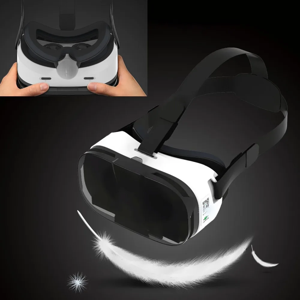 Fiit VR 2N 3D стекло es виртуальной реальности гарнитуры очки 120 FOV видео картонный шлем