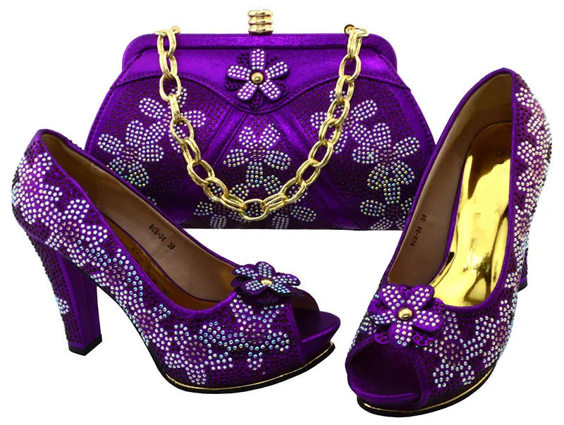 Лидер продаж желтые женские туфли лодочки с сумкой и цветочным дизайном