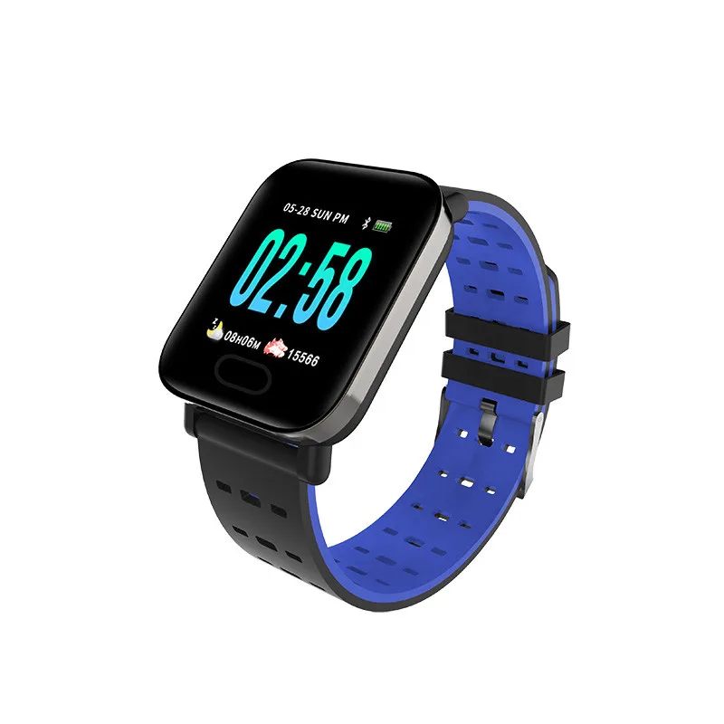 Смарт-часы A66 с сенсорным экраном IP67 водонепроницаемые спортивные часы функцией