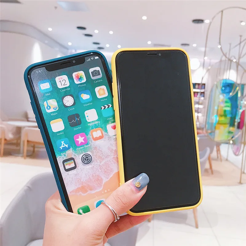 Для iphone 6 6s 7 8 plus X Xs Max XR чехлы для телефонов с милым мультяшным изображением улицы