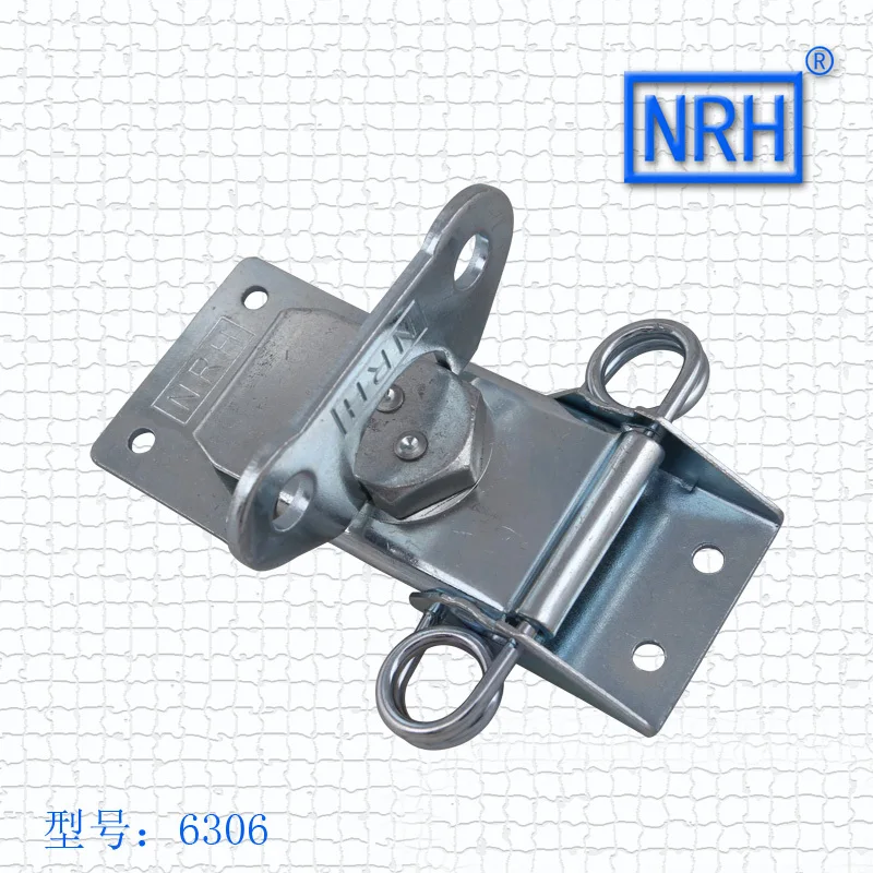 

NRH 6306D cold rolled steel guitar amplifier flight road case butterfly latch chrome coated recessed butterfly lock