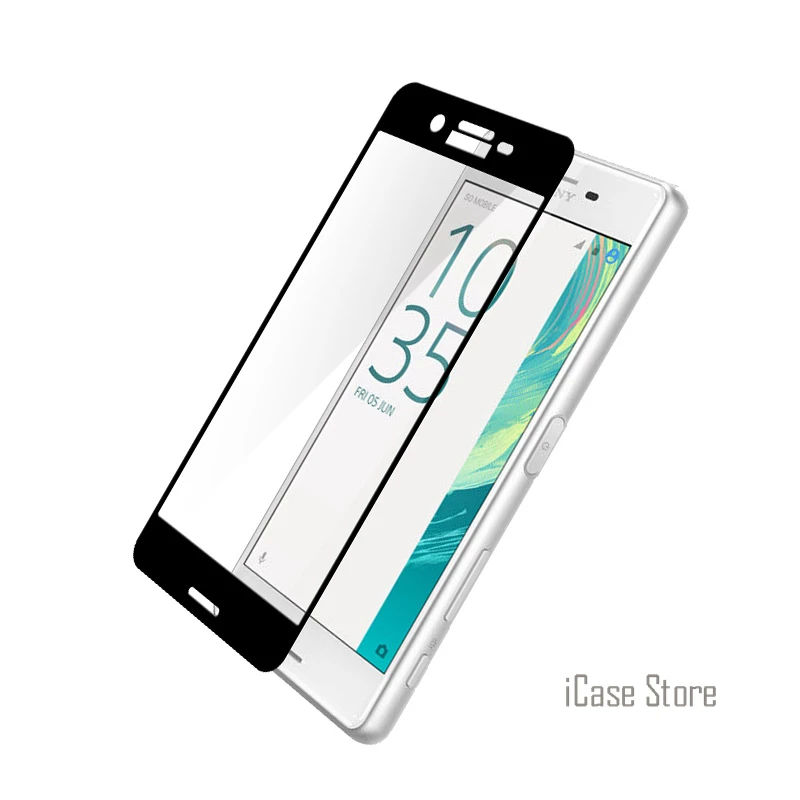 Полное покрытие закаленное Стекло для Sony Xperia XA XC XA1 ультра XZ Премиум XZS XP X Экран