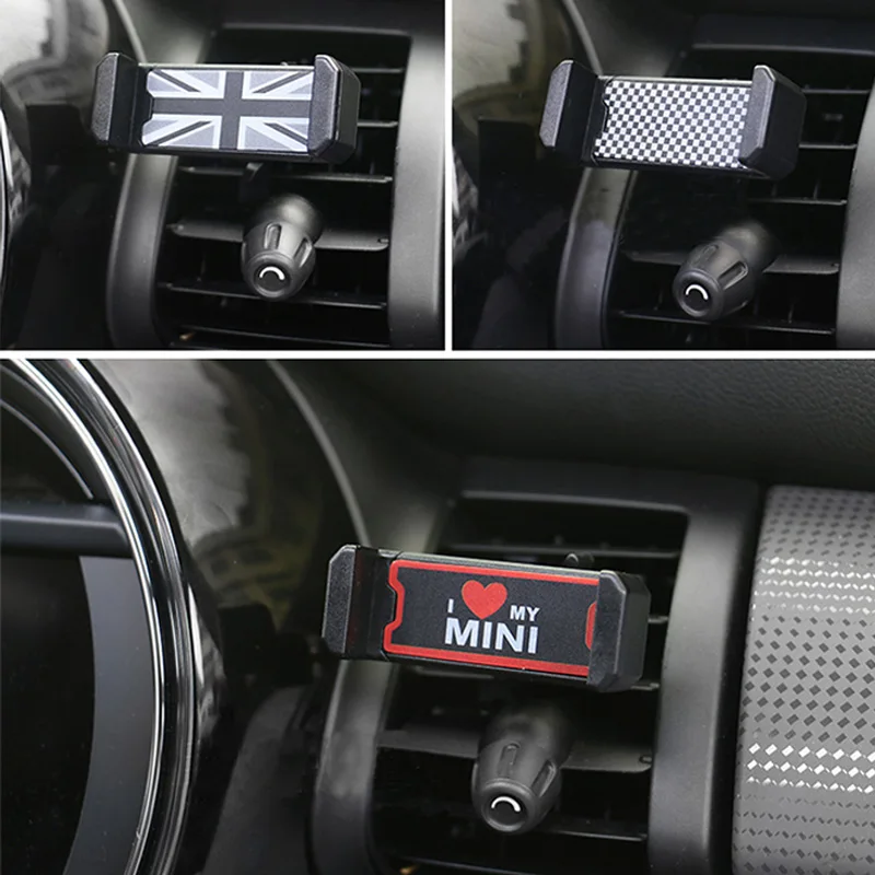 

Universal For Mini Cooper Accessories mini Car Phone Holder Air Vent Phone Mount For JCW Countryman R55 R56 R60 F54 F55 F56 F60