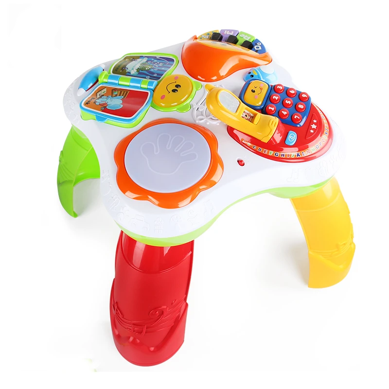 Музыкальный обучающий стол для детей Обучающие игровые Игрушки активного отдыха
