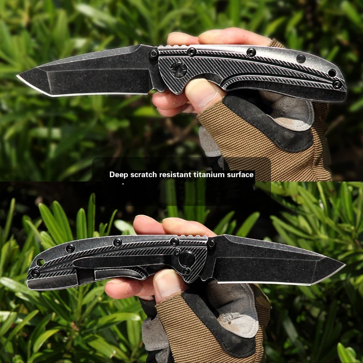 Острый складной нож лезвие из нержавеющей стали Походный инструмент для защиты