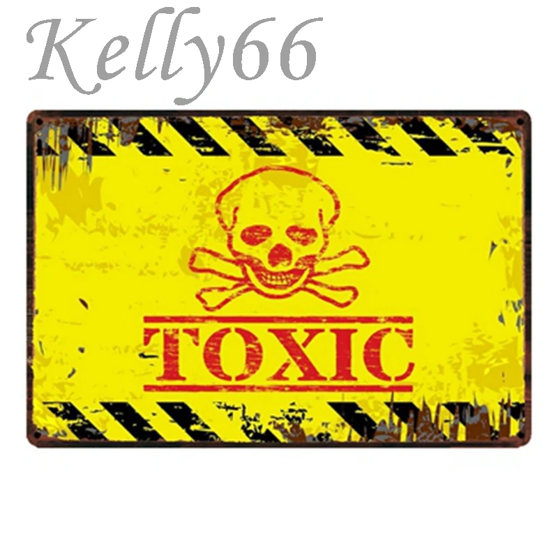 [Kelly66] токсичные металлический знак олова плакат домашний Декор Бар настенная