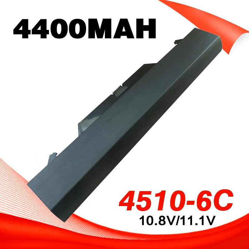 4400 мАч аккумулятор для ноутбука HP ProBook 4510 s s/CT 4515 4710 513130-321 535753-001 535808-001 HSTNN-LB88 |